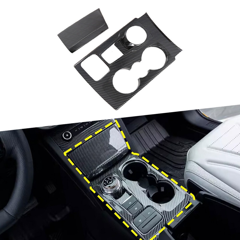 Gear Lever Shift Box Panel Cover Frame Trim Accessories Ford Escape Kuga 2020-22