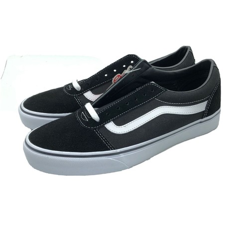 Vans Ward Black & White Size 10.5 Skateboarding Skating Shoes VN-0A36EMC4R NWT - Picture 4 of 8
