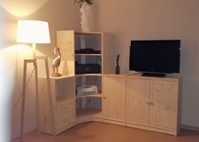 Eckregal Regal Bücherregal Holz Kiefer massiv flexibel & erweiterbar