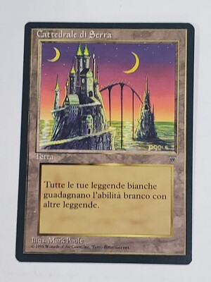 MTG Cathedral of Serra (Italian Legends/Land/U) - BGM | eBay
