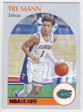 2021-22 Chronicles Draft Picks Basketball Hoops Black Tre Mann #71