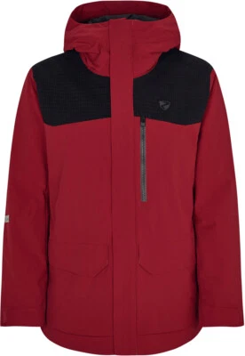 ZIENER Snowboard Skijacke Winterjacke TRAVER Jacke 2024 red cabin Schneejacke