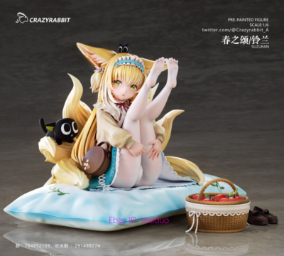 Suzuran Crazy Rabbit Studio Resin Figurine Collectibles 1/6 24cm