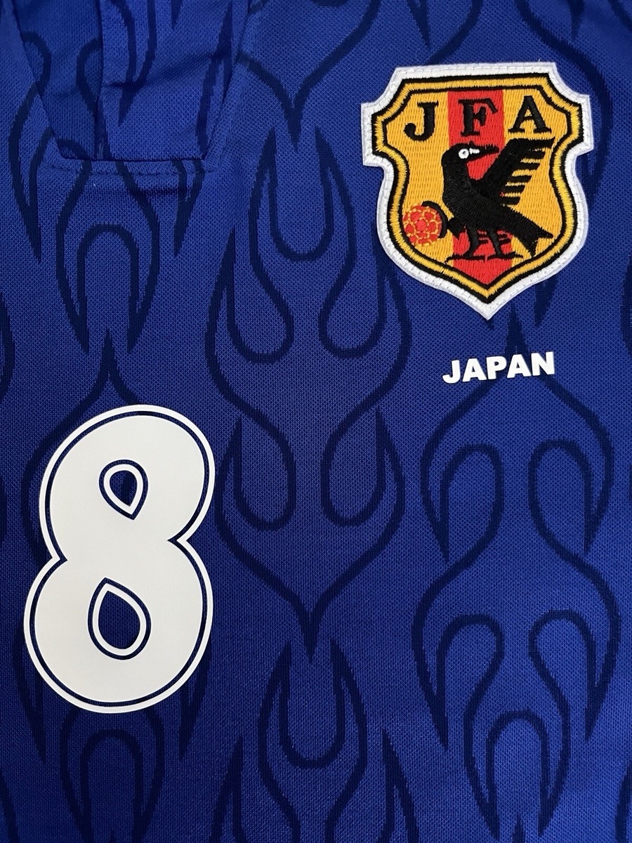 Nakata #8 1998 Japan Medium Retro Jersey Soccer Football
