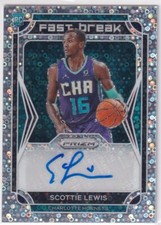 Panini Prizm 2021-22 NBA Basketball No. FBR-SLW Scottie Lewis Disco Auto Rookie