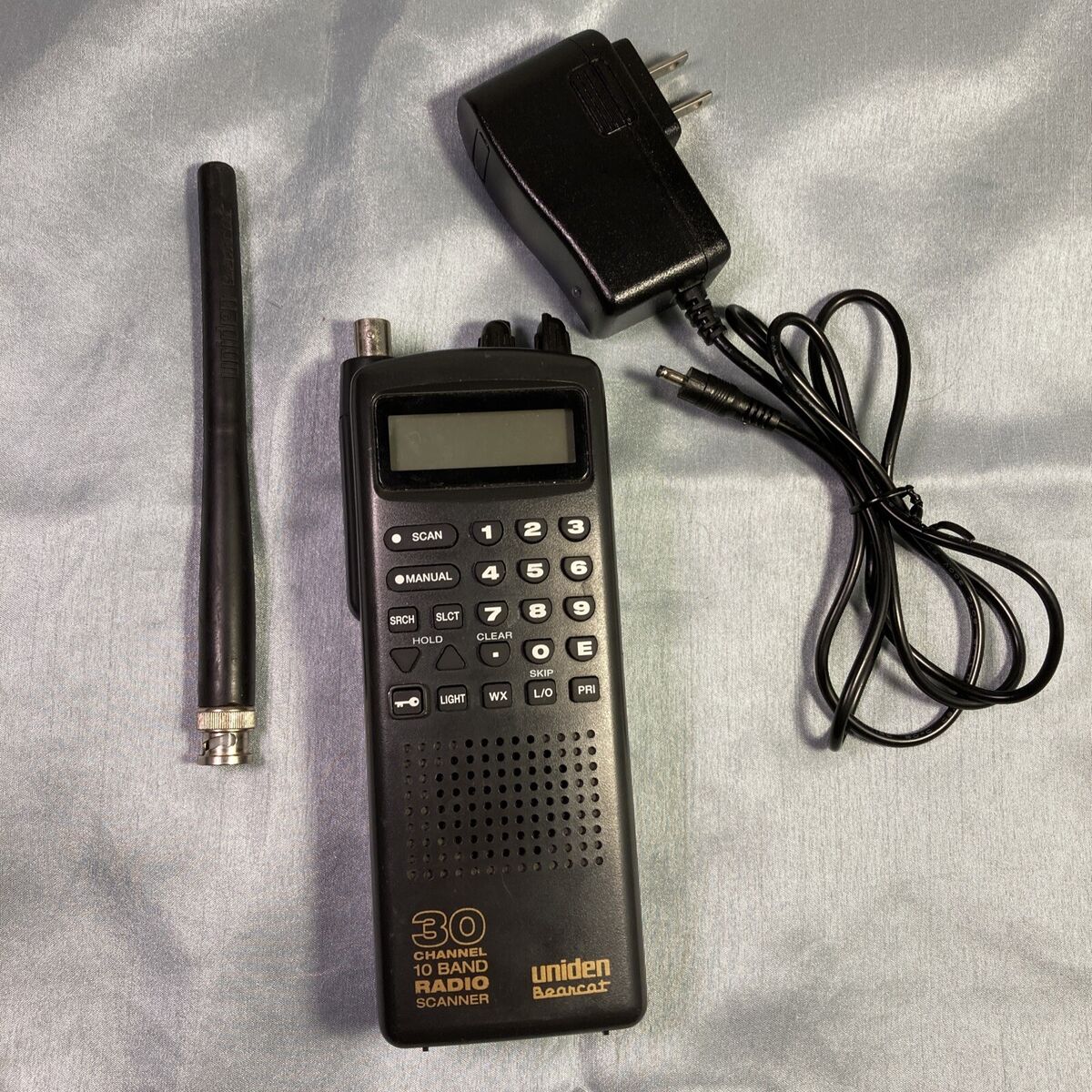 Uniden Bearcat BC60XLT-1 30 Channel 10 Band Radio Scanner With