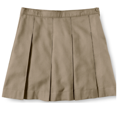 Pleated Skirt Khaki Pencil Skirt Forever 21 Elegant Solid Pencil - Main Image