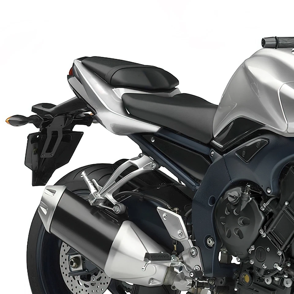 Driver & Passenger Seat Fit For Yamaha FZ1 Fazer FZ1-S Fazer 2006-2015 14 Black - Image 3 of 4