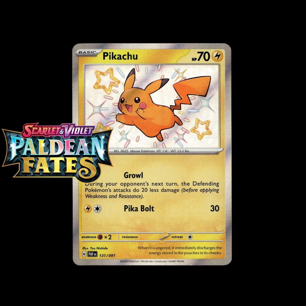 Pikachu Pokémon TCG Individual Collectible Card Game Cards for