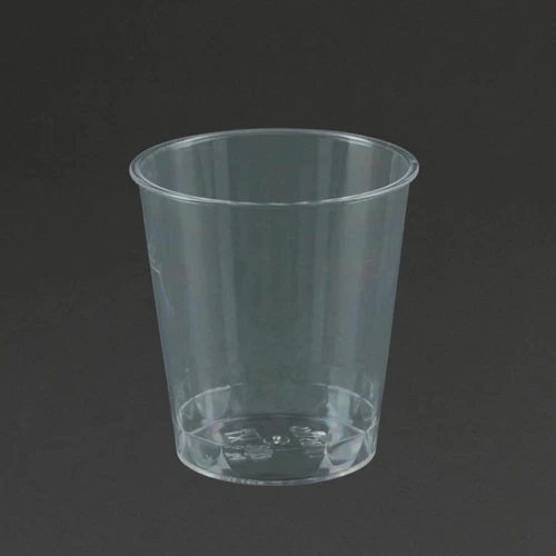 Plastico Disposable Shot Glasses Shooter - Lightweight and sturdy - Pack of 1000