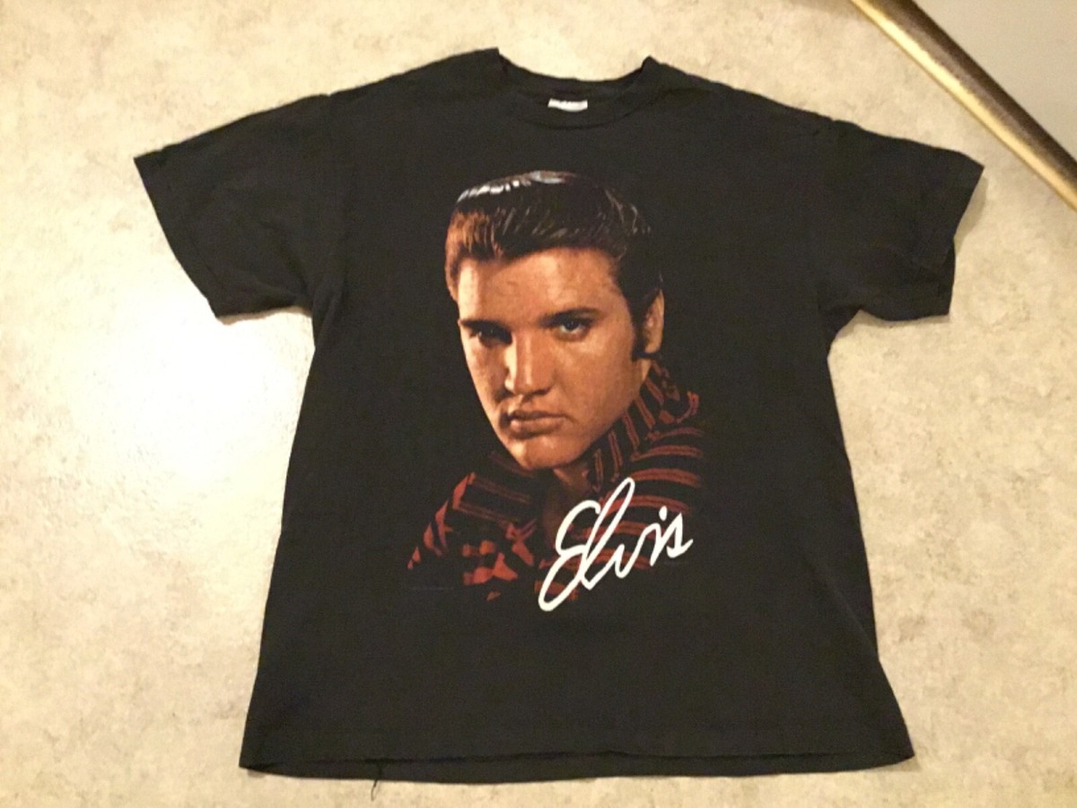 【DEARMINE】Elvis Long T-Shirt Long Live The King Elvis Presley T-Shirt