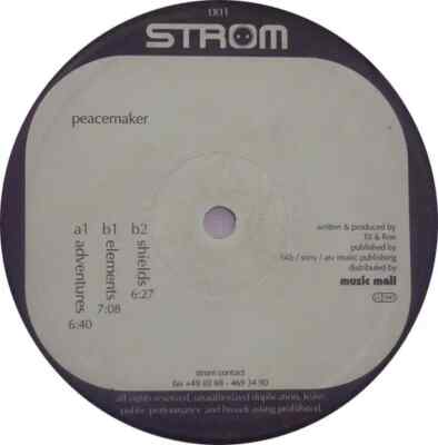 Peacemaker Adventures Vinyl Single 12inch Strom