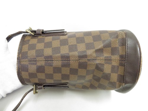 Authentic Louis Vuitton Damier Ebene Marais Bucket PM Shoulder Bag #39425 - Picture 7 of 22