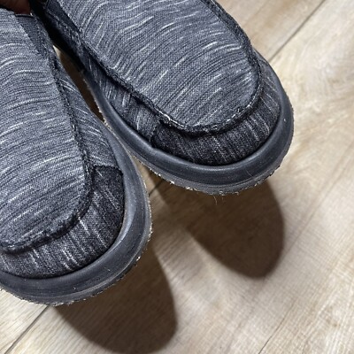Day Five Men Sz 11 Baja Memory Foam Canvas Gray Black Marled  display picture 2