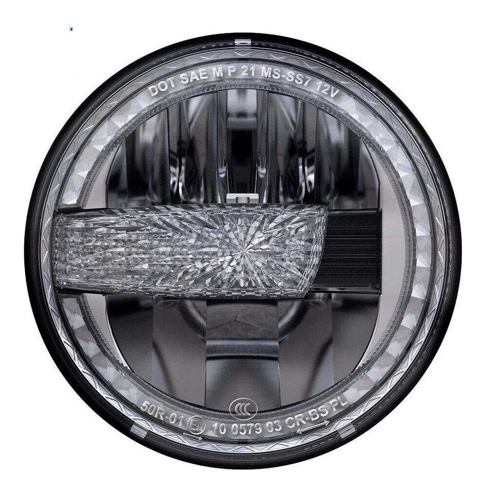 E24 E-Geprüft Für Jeep Wrangler Ⅲ JK 2008-2017 Paar LED Scheinwerfer Tageslicht - Bild 2 von 4