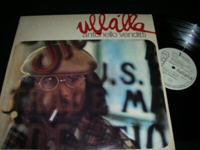 ANTONELLO VENDITTI (Ivan Graziani) - Ullalla - LP PROMO MINT