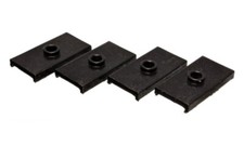 Energy Suspension 62-80 Mg Mgb Black Rear Leaf Spring Pad Set