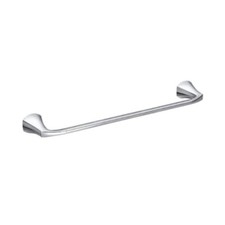 Moen Lindor 18-in Wall Mount Single Towel Bar MY8718CH in Chrome