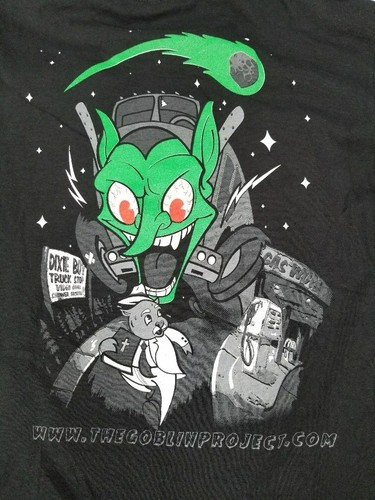 MAXIMUM OVERDRIVE- GOBLIN PROJECT - Horror Movie T Shirt - Stephen King - New - Picture 3 of 4