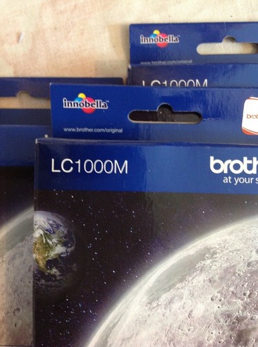 3 x BROTHER LC1000M INKS MAGENTA - Picture 2 of 3