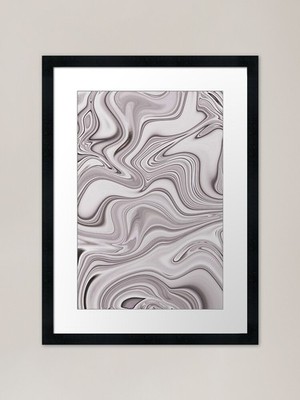 Pastell Mineral Marmor gerahmte Kunst Pr gerahmtes Wandbild Poster Leinwanddruck Bild