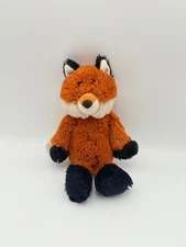 TY Attic Treasures Fox Plush Fred Cuddlys Orange Stuffed Toy Mini TLC 8"