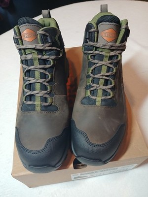 MERRELL WORK Men's Moab Speed 2 Mid Carbon Fiber Toe Waterproof Work Boot Drk Tp