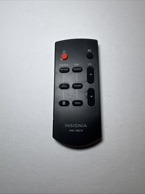 Original Insignia RMC-SB216 Remote Control For Soundbar NS-SB216 OEM