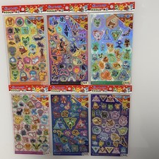 Pokemon Hologram Stickers Japan Exclusive Daiso New No.01 02 03 04 05 06