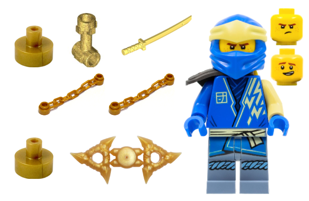 LEGO NINJAGO: Jays Titan-Mech (71785) NUR MECH - Bild 2