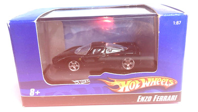 Hot Wheels 1/87th Scale ENZO FERRARI-BLACK