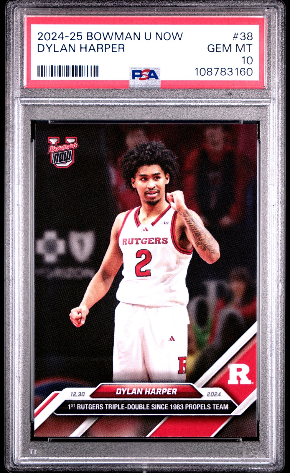 2024 BOWMAN U NOW #38 DYLAN HARPER PSA 10