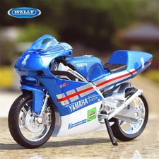 WELLY 1:18 TZ250M Alloy Racing Motorcycle Model Simulation Diecasts Metal Toy