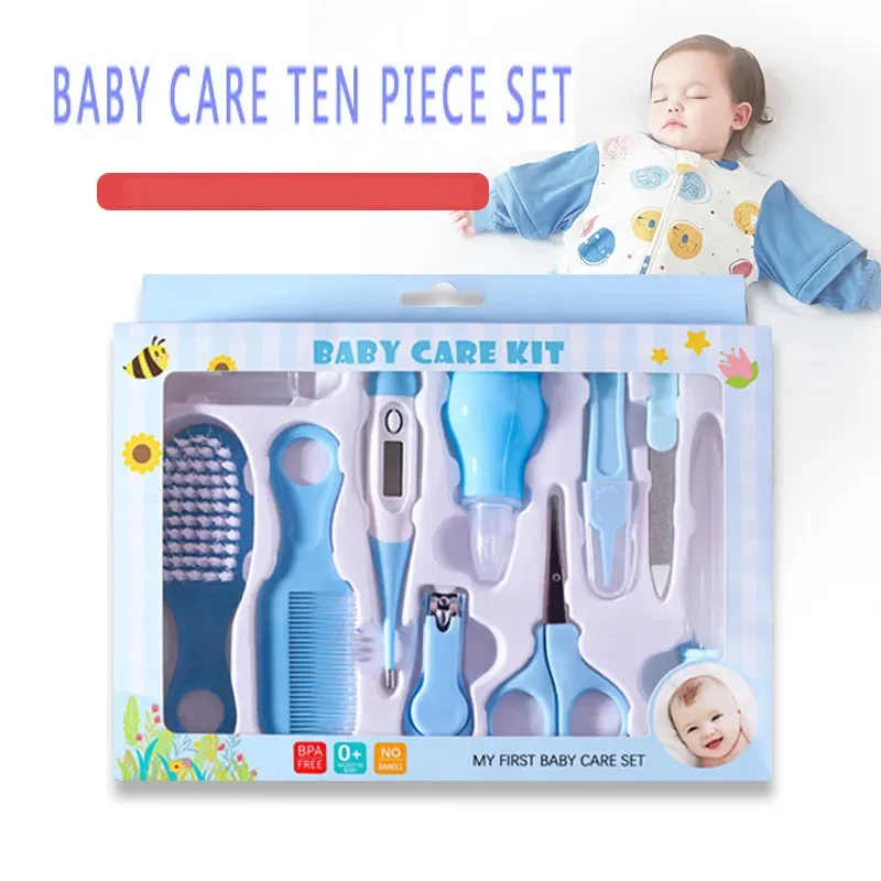 10PCS Baby Health Care Grooming Kit Nail Clipper Thermometer Brush Set
Opens in a new window or tab