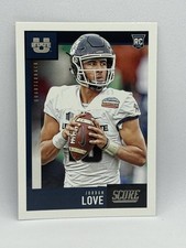Jordan Love 2020 Panini Score #361 Rookie Card RC Utah State Aggies NM