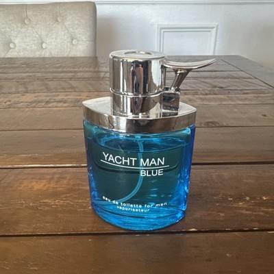 Yacht Man Blue by Myrurgia 3.4 Oz EDT Spray Cologne for Men