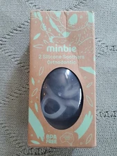 Minbie 2 Silicone Soothers Orthodontic Pacifier Set