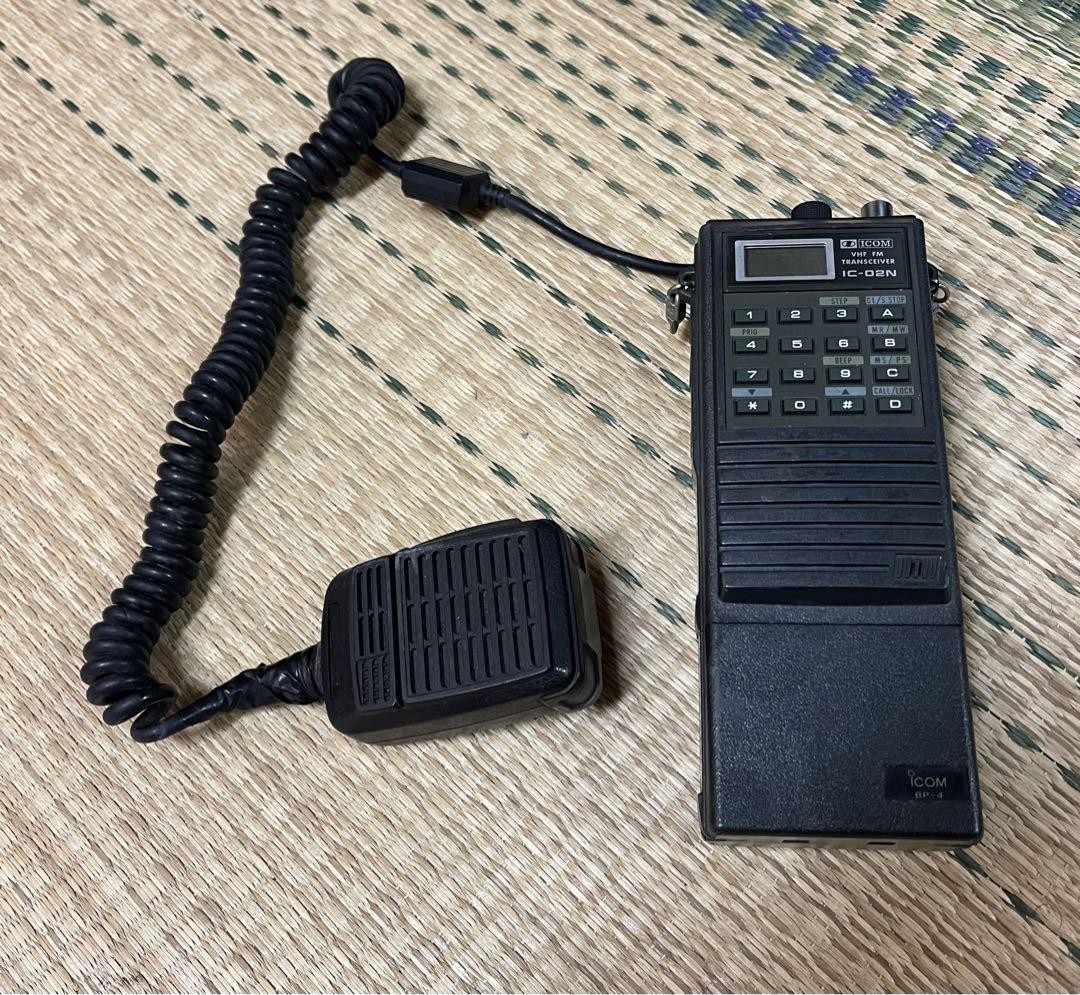ICOM  ICー02N　懐かしい！ Icom IC-02N Handheld Radio Transceiver Used | eBay