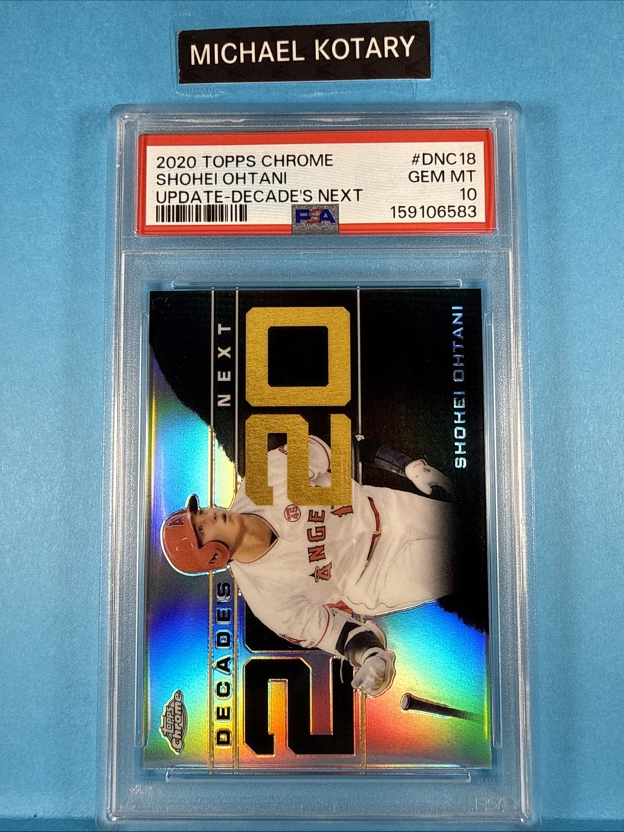 2020 Topps Chrome Update Series - Shohei Ohtani #DNC-18 for sale