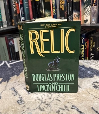Relic - Lincoln Child Douglas Preston (1995, Hardcover) w/ Jacket, Horror, FAIR