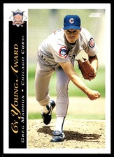 Greg Maddux 1993 Score #484 Chicago Cubs FREE SHIPPING AutographDen