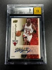 MICHAEL JORDAN 2008 UPPER DECK STAR SIGNINGS GOLD AUTOGRAPH AUTO /10 BGS 9 10 MJ