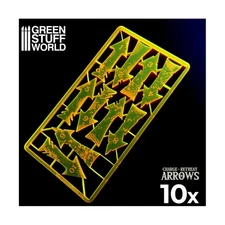 Green Stuff World Charge and Retreat Arrows - Orange New