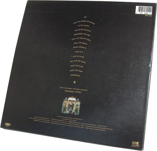 Michael Jackson Coffret DANGEROUS 3D 3-D Pack Pop-Up Edition CD Collector 1991 - Imagen 4 de 4