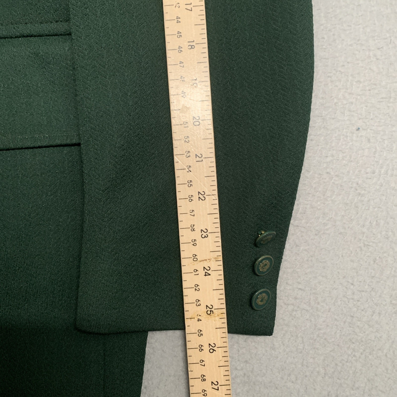 McGregor 2-Button Blazer/Jacket Forest Green 39L … - image 12