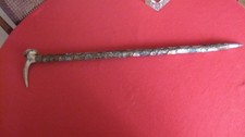 Handgemachter Jagd Wanderstock Mit Echtem Hir...