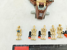 LEGO 7126 Battle Droid Carrier Star Wars Vintage Retro Instructions 2001 Figures