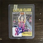 Caitlin Clark MAT1 Hard Signed Auto Iowa Hawkeyes SI for Kids 118627.