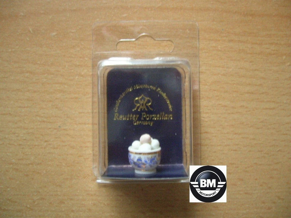 Reutter Porzellan Eierschüssel / Egg Bowl Puppenstube Dollhouse 1:12 Art 1.914/0 - Bild 4 von 4