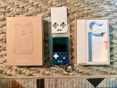 Anbernic RG Nano • Portable Mini Retro Gaming Device • 1000+ Games